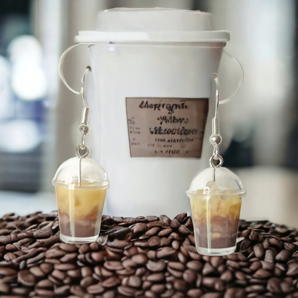 Iced Mocha Pierced Earrings